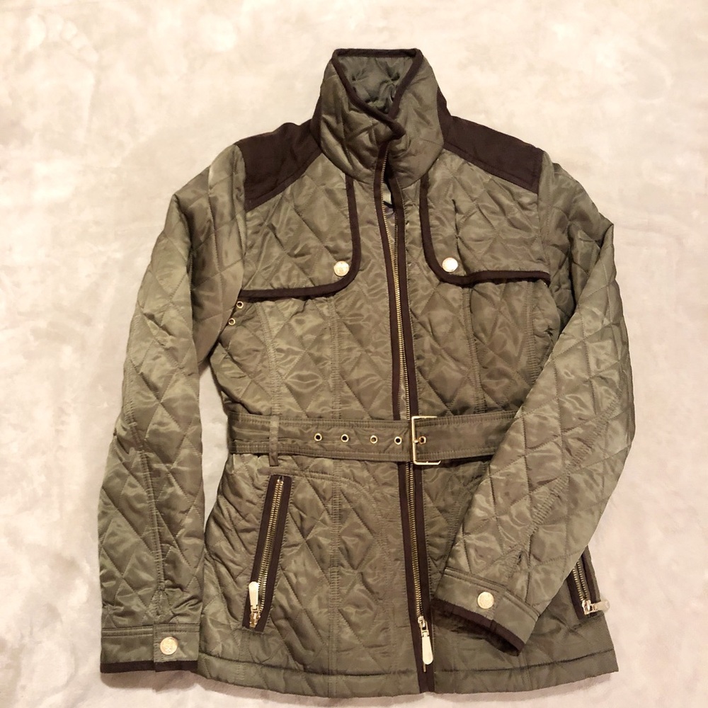 🔥 Vince Camuto green coat